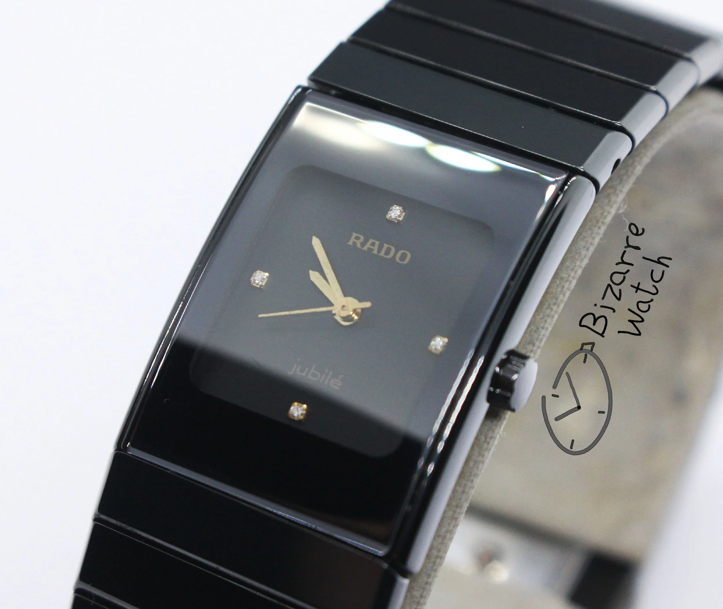 Scratchproof Rado Jubilé Ceramica Diastar 205.0296.3 Ceramic Watch
